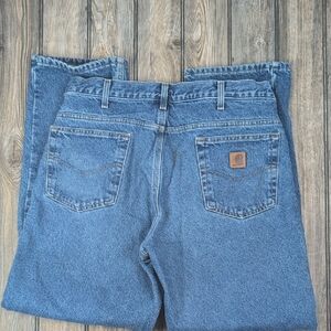 Carhartt B172 DST Relaxed Fit Flannel Lined Jeans 36x32​